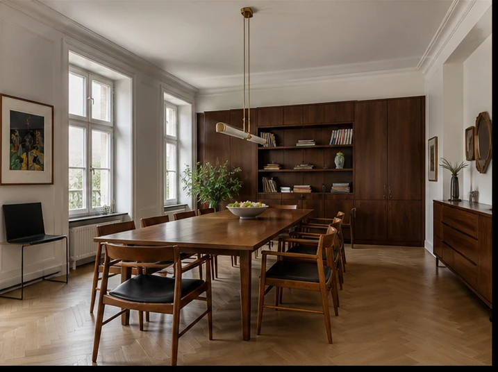 salon — Koncepcja wnętrza — materiał inspiracyjny